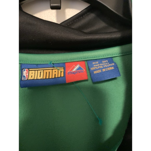 Boston Celtics Jacket Majestic Big man Size 3XT - Picture 3 of 3